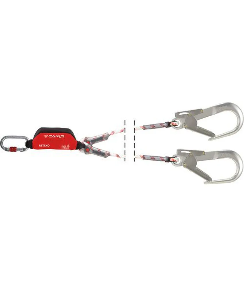 Kit per arrampicata Camp Retexo Rope, per utilizzo orizzontale su spigolo vivo
