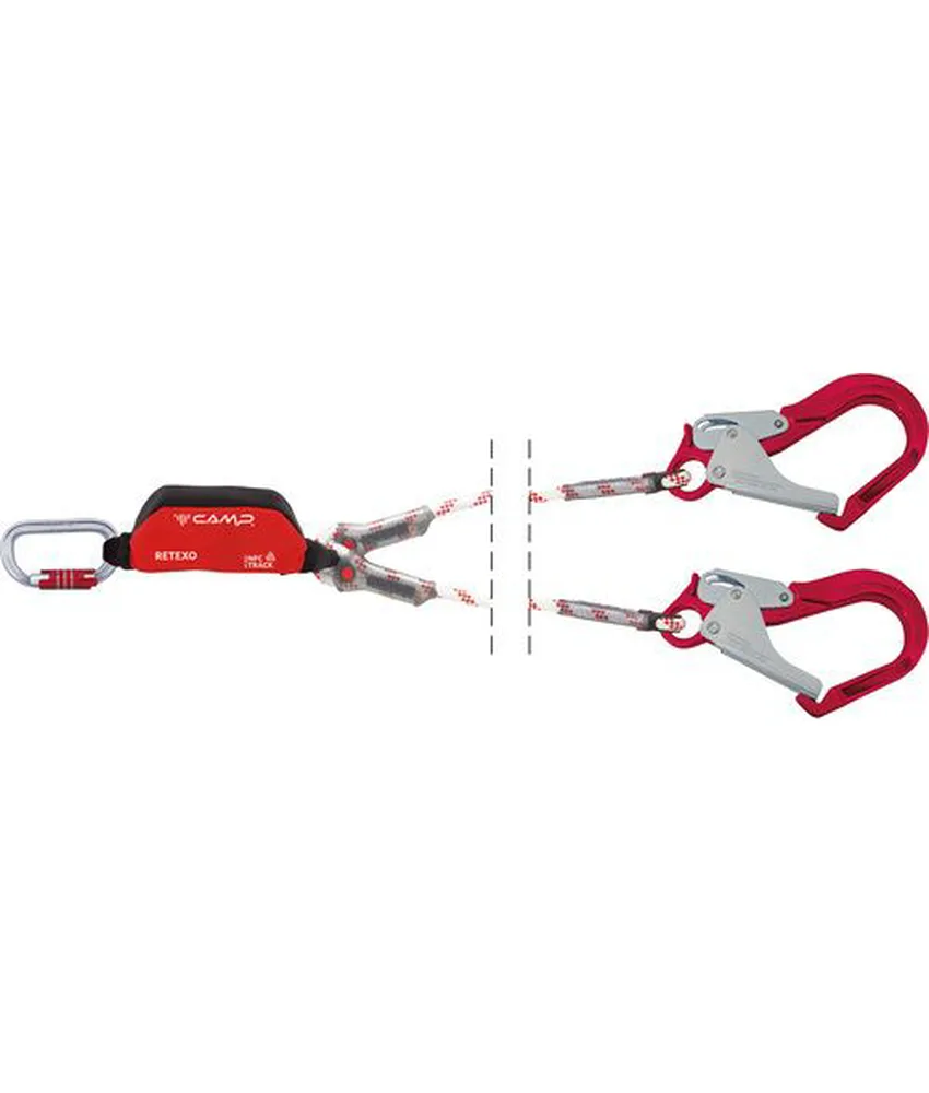 Kit per arrampicata Camp Retexo Rope, per utilizzo orizzontale su spigolo vivo