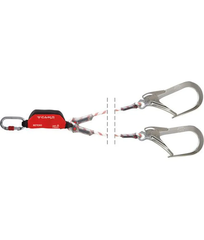 Kit per arrampicata Camp Retexo Rope, per utilizzo orizzontale su spigolo vivo