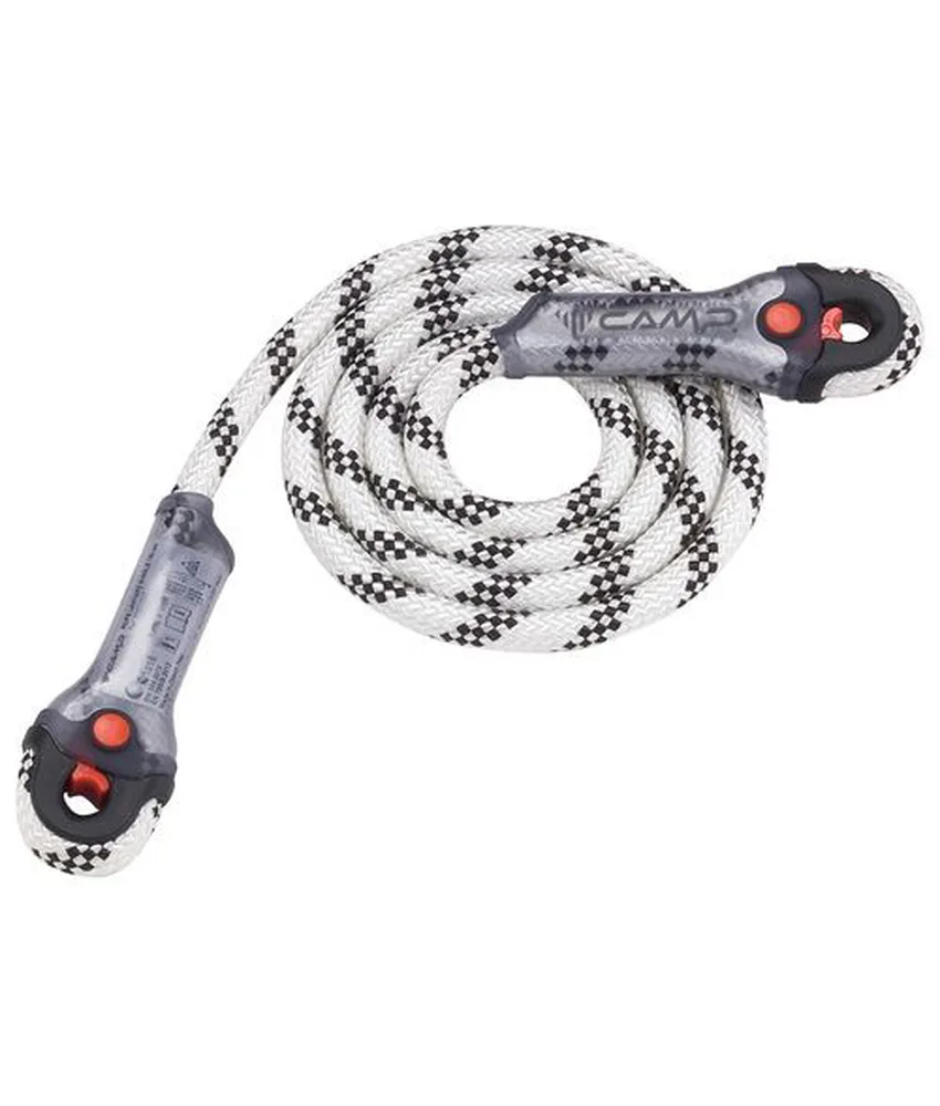 Kit per arrampicata Camp Rope Lanyard, con corda statica in poliammide da 10.5 mm