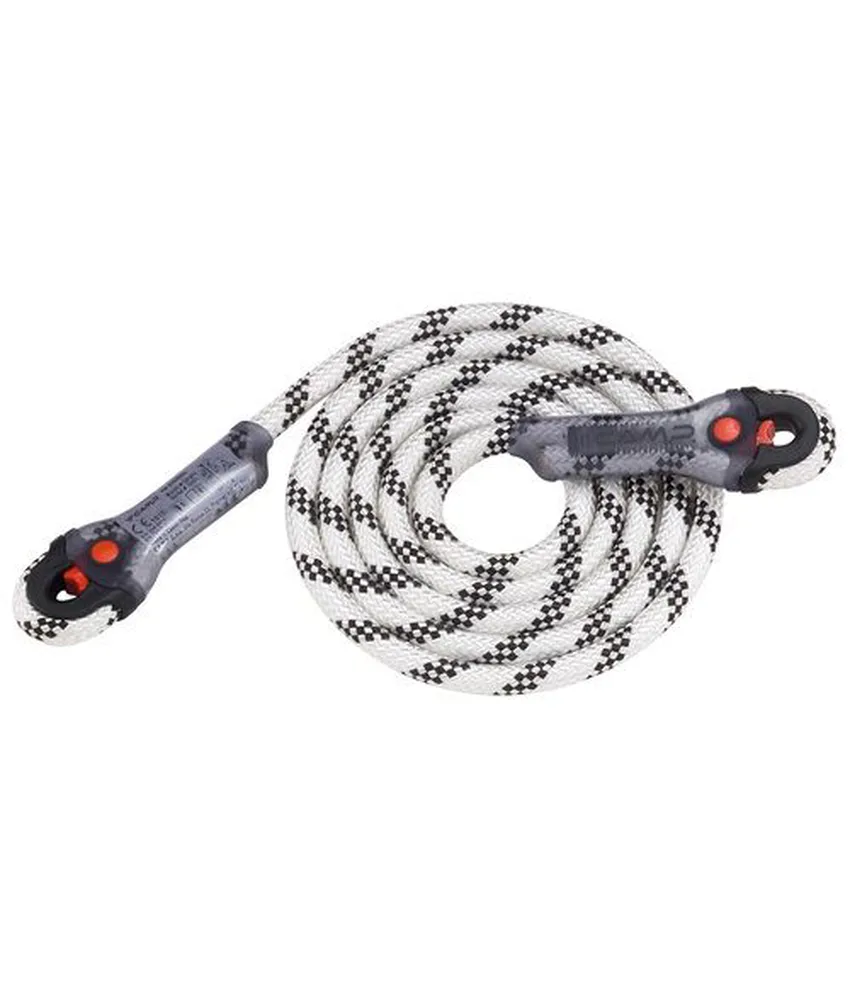 Kit per arrampicata Camp Rope Lanyard, con corda statica in poliammide da 10.5 mm