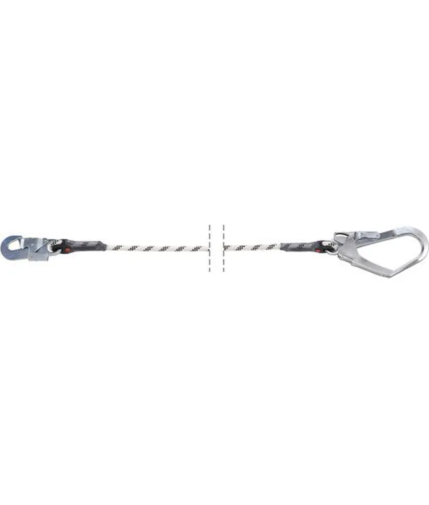 Kit per arrampicata Camp Rope Lanyard, con corda statica in poliammide da 10.5 mm