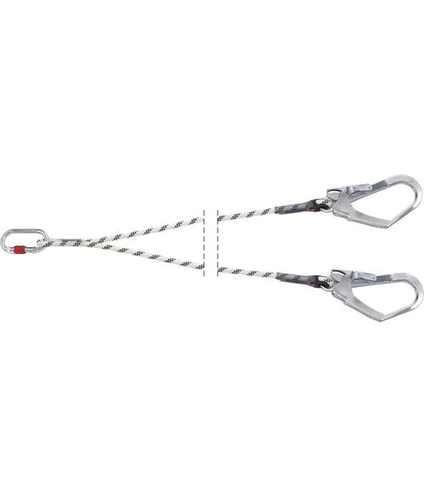 Kit per arrampicata Camp Rope Lanyard, con corda statica in poliammide da 10.5 mm