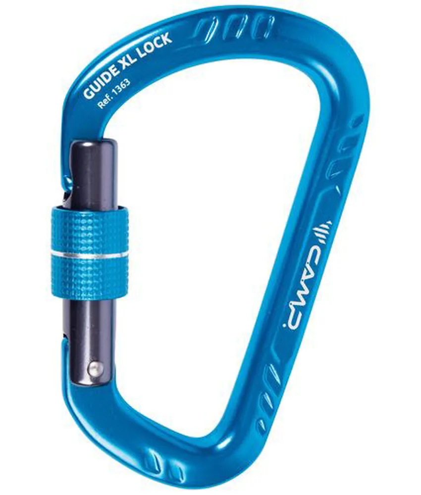 Moschettone Camp Guide XL Lock, offre una grande apertura