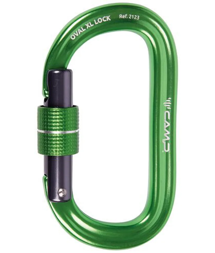 Moschettone Camp Oval XL Lock, per le applicazioni più tecniche