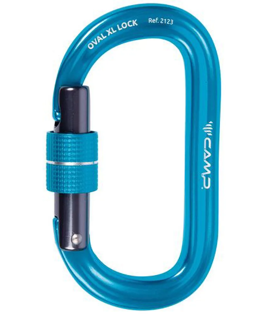 Moschettone Camp Oval XL Lock, per le applicazioni più tecniche