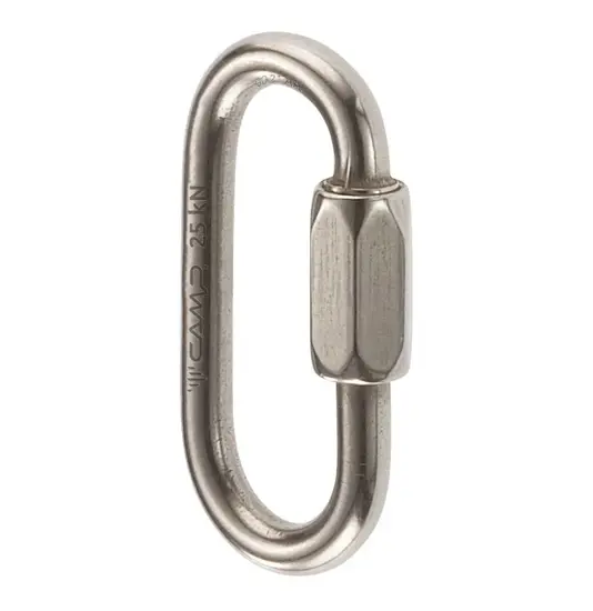 OVAL MINI LINK STAINLESS - Maglia rapida Camp