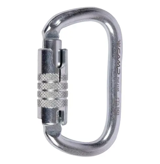 OVAL PLUS 3LOCK - Moschettone Camp
