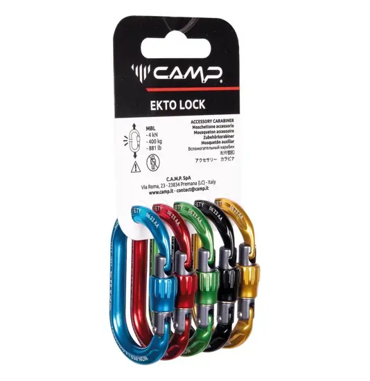 RACK PACK EKTO LOCK - Moschettone accessorio Camp