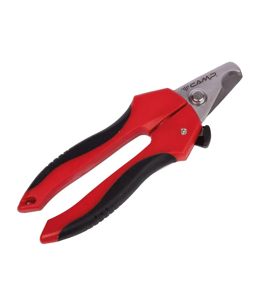 ROPE SCISSORS - Forbici Camp, Forbice con lame a forma circolare. Utile in caso di emergenza per il taglio di corde sotto tensione.