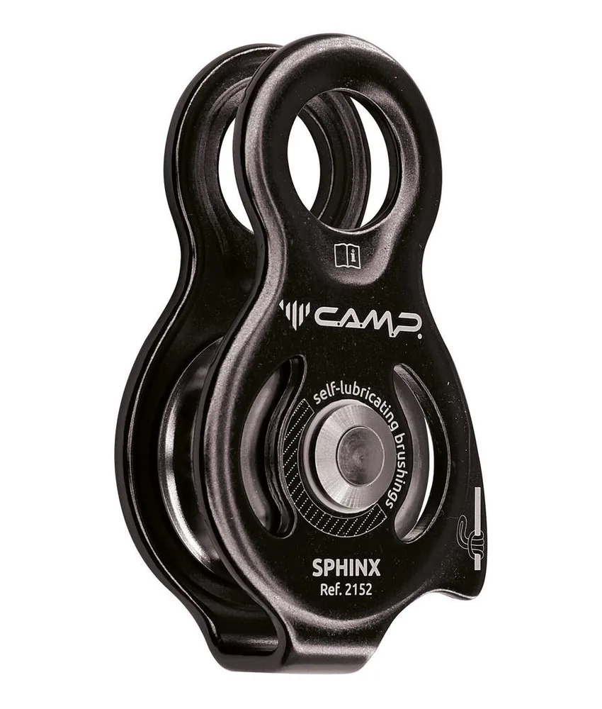 SPHINX BLACK - Carrucola Camp, Carrucola a flange fisse ultra-compatta.