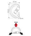 TRIAD 3LOCK - Moschettone Camp