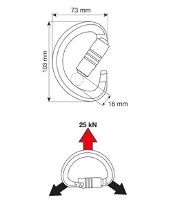 TRIAD 3LOCK - Moschettone Camp