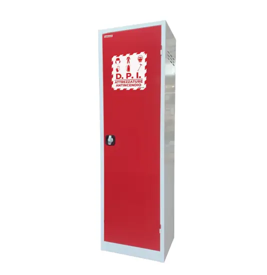 Armadio per contenimento DPI colore rosso/bianco Safemax