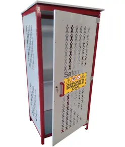 Armadio Safemax per stoccaggio bombole GPL