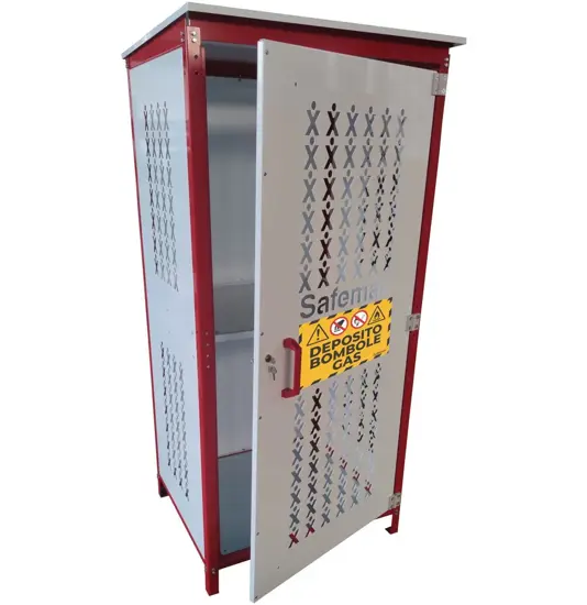 Armadio Safemax per stoccaggio bombole GPL