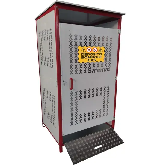 Armadio Safemax per stoccaggio bombole