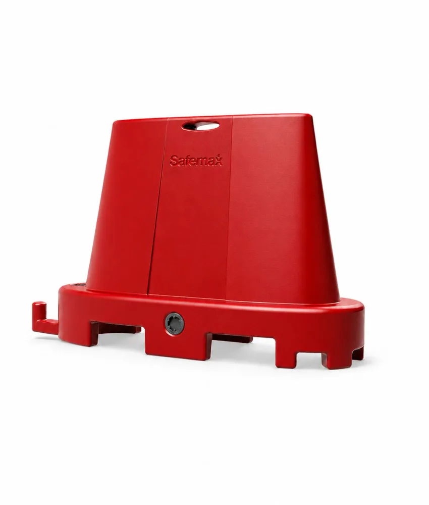 Barriera stradale new jersey Safemax, riempibile con acqua o sabbia - dimensione 100x35x70cm