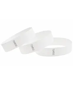 braccialetti in carta impermeabili con chiusura adesiva