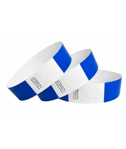 braccialetti in carta impermeabili con chiusura adesiva