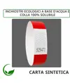 braccialetti in carta impermeabili con chiusura adesiva