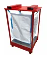 Coperchio in lamiera per struttura porta Big Bag Safemax