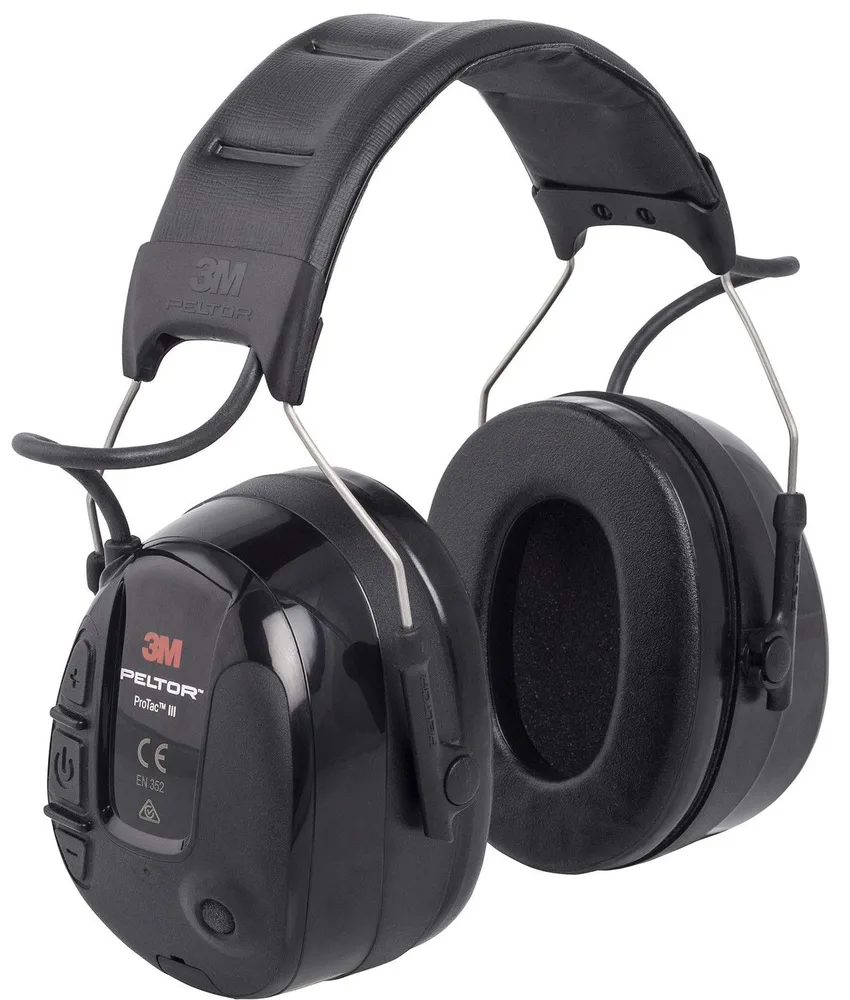 Cuffie antirumore 3M Peltor Protac III, SNR=32 - con bardatura temporale