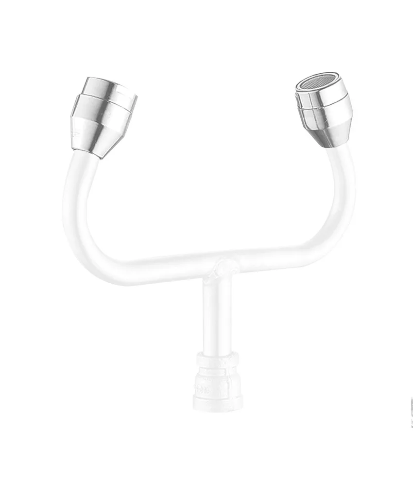 10 pezzi di ugelli per lavaocchi di emergenza Safemax, corpo ABS cromo c/ cartuccia STD