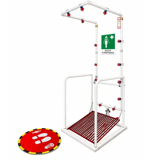 Doccia di decontaminazione autodrenante Safemax