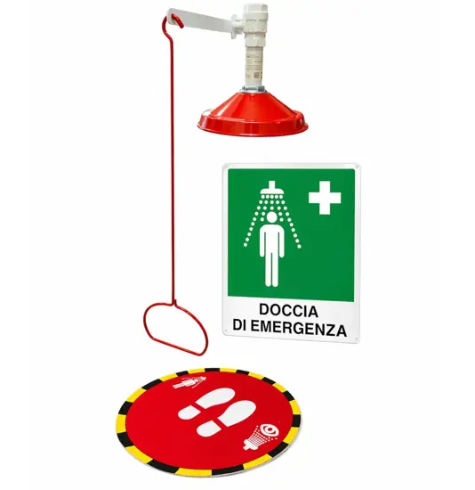 Doccia di emergenza a soffitto Safemax