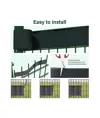 Fasce in PVC frangivista con 20 clip