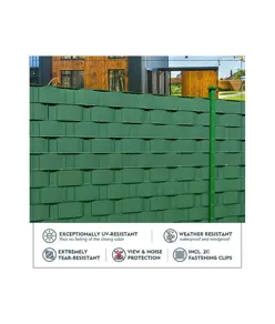 Fasce in PVC frangivista con 20 clip