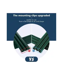 Fasce in PVC frangivista con 20 clip