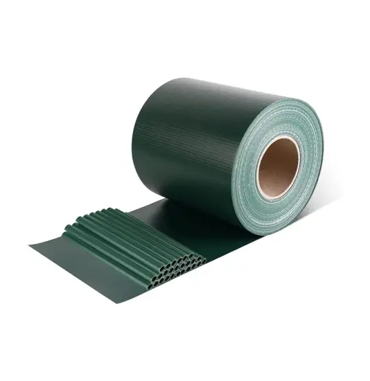 Fasce in PVC frangivista con 20 clip