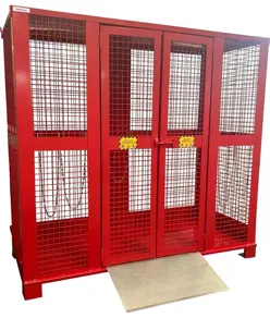 Gabbia deposito Safemax per stoccaggio fino a 24 bombole
