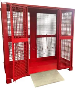 Gabbia deposito Safemax per stoccaggio fino a 24 bombole