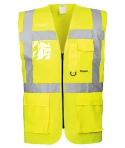 Gilet alta visibilità Safemax con scritta PARKING