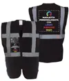 Gilet personalizzato con stampa frontale e sul retro