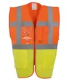 Gilet personalizzato con stampa lato destro