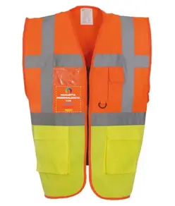 Gilet personalizzato con stampa lato destro