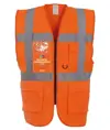 Gilet personalizzato con stampa lato destro
