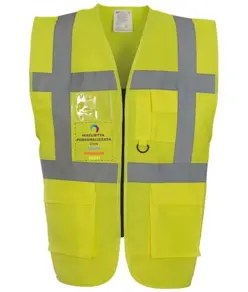 Gilet personalizzato con stampa lato destro