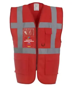 Gilet personalizzato con stampa lato destro