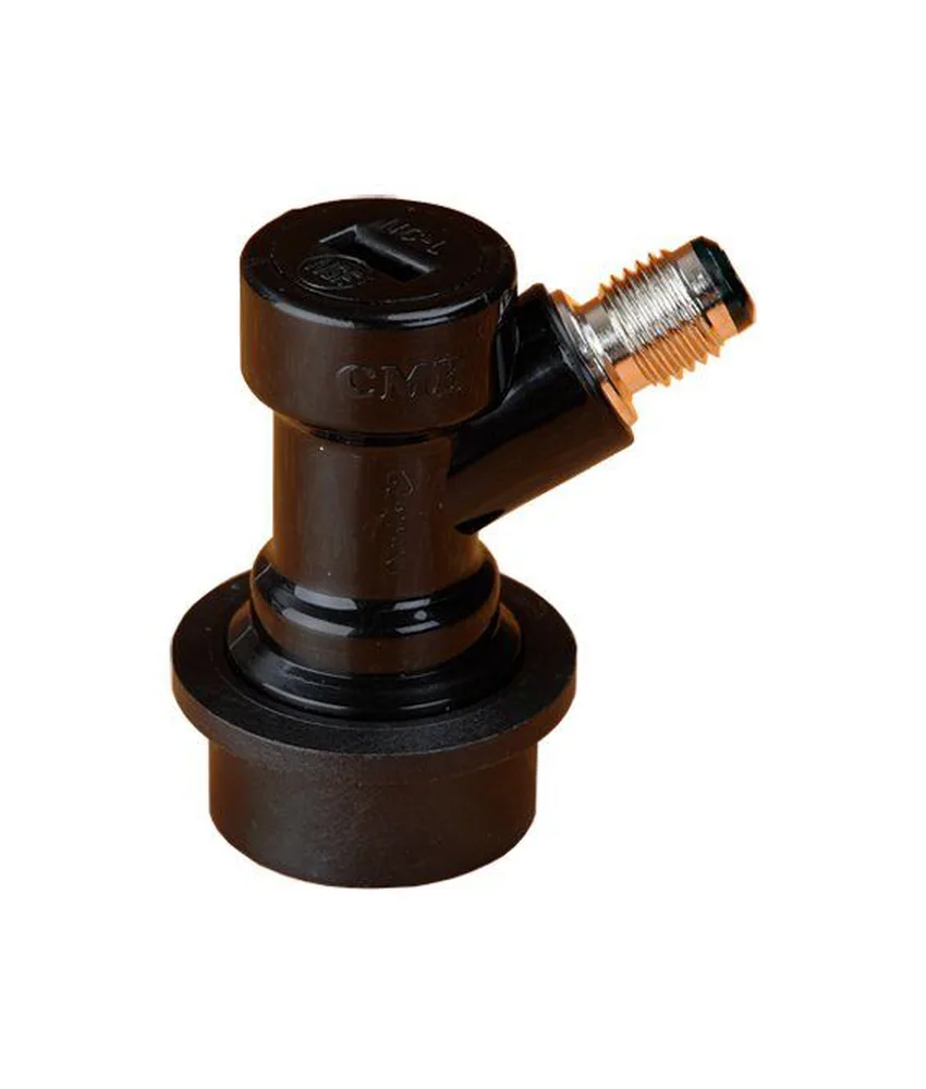 Innesto rapido per fusti tipo Jolly Birra, raccordare con raccordi inox 7/16" o JG 7/16"