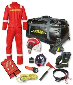 Kit antincendio Safemax con D.P.I.