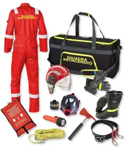 Kit antincendio Safemax con D.P.I.