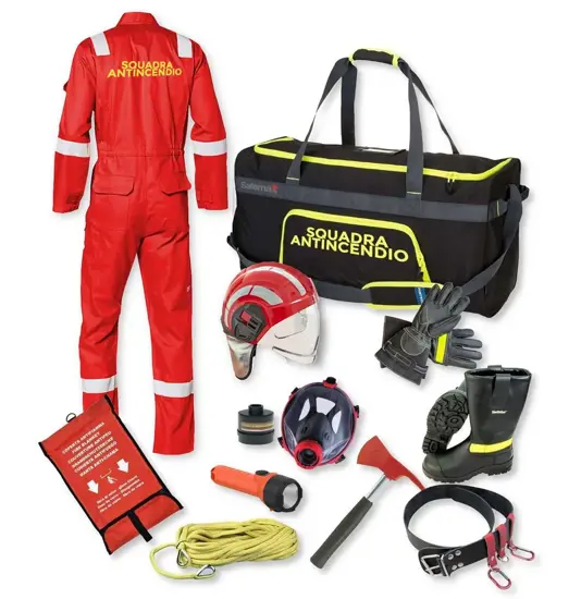 Kit antincendio Safemax con D.P.I.