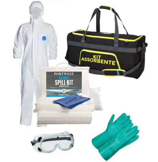 Kit prodotti assorbenti per oli Safemax
