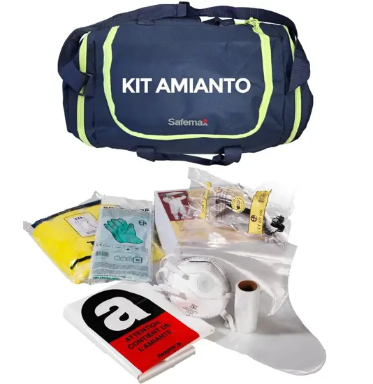Kit Safemax con articoli per rimozione amianto