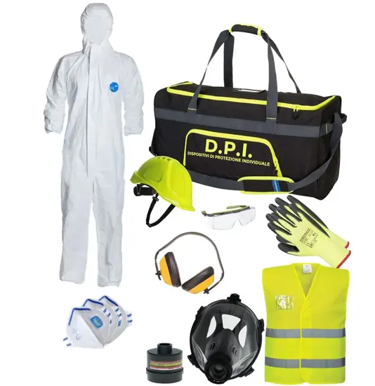 Kit Safemax con i DPI di maggiore utilizzo